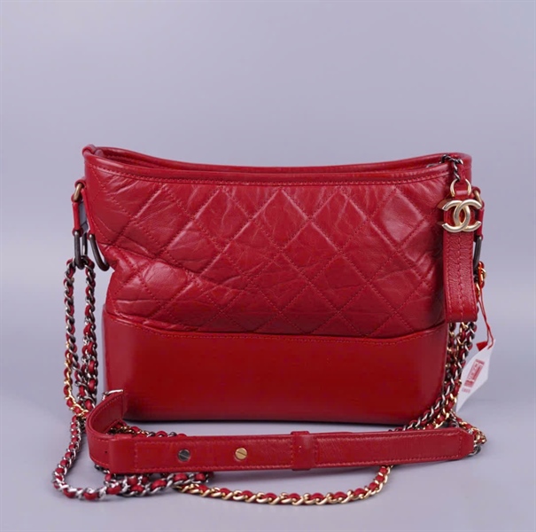 Túi Chanel Gab đỏ (30060119) sz23 (BQ) KG+