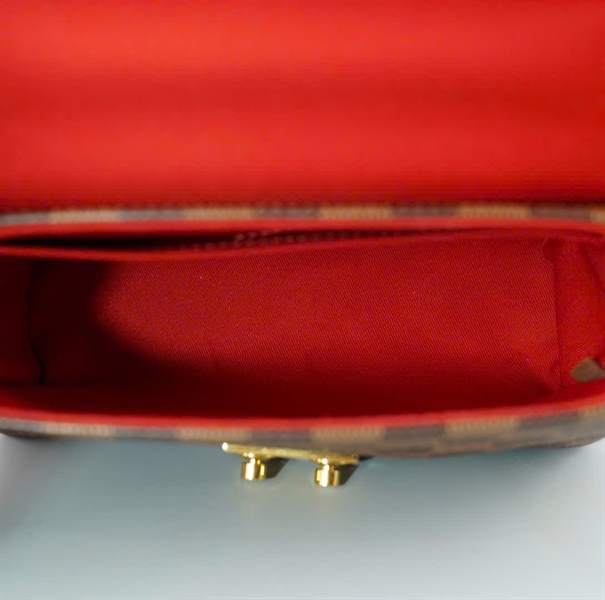 Túi LV Croisette ô vuông nâu (TR2188) sz23 (BQ) KG+