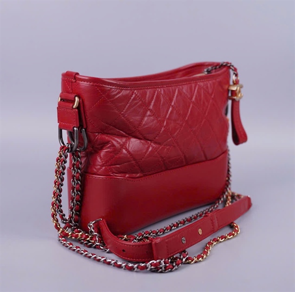 Túi Chanel Gab đỏ (30060119) sz23 (BQ) KG+