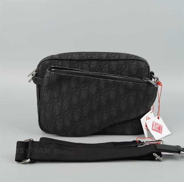 Túi Dior Saddle (set 2 món) đen sz23 (BQ) KG+