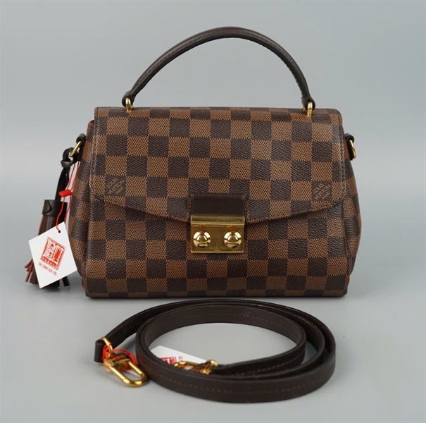 Túi LV Croisette ô vuông nâu (TR2188) sz23 (BQ) KG+