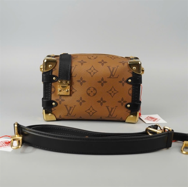 Túi LV trunk hoa nâu 2 strap sz19 (BQ) KG+