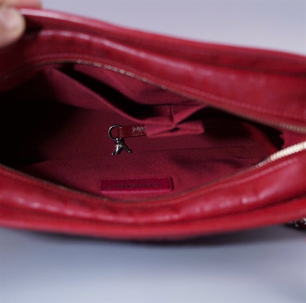 Túi Chanel Gab đỏ (30060119) sz23 (BQ) KG+