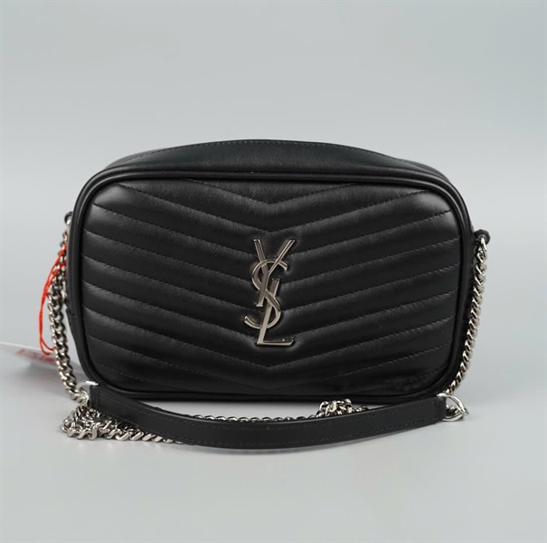 Túi YSL đeo chéo màu đen sz19 (BQ) KG+