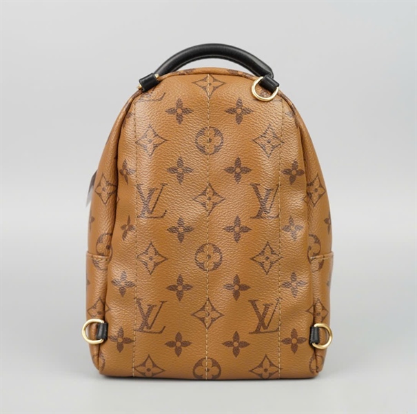 Balo LV Palm Springs Mini hoa nâu (FL5230) 2 Strap sz16 (BQ) KG+