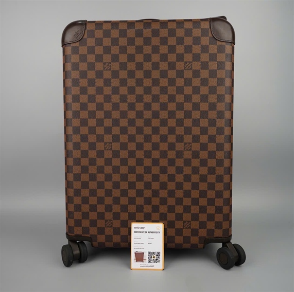 Vali LV Horizon 55 ô vuông nâu +