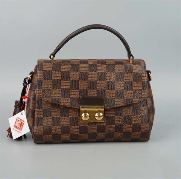 Túi LV Croisette ô vuông nâu (TR2188) sz23 (BQ) KG+