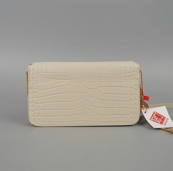 Túi YSL Phone trắng sz18 (BQ) KG+