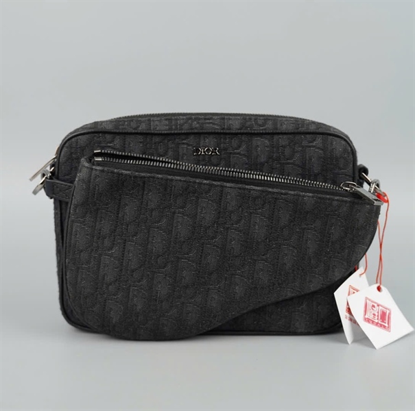 Túi Dior Saddle (set 2 món) đen sz23 (BQ) KG+