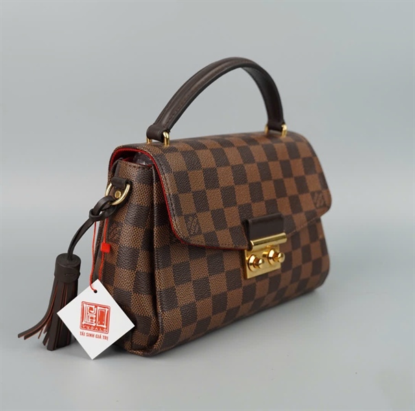 Túi LV Croisette ô vuông nâu (TR2188) sz23 (BQ) KG+