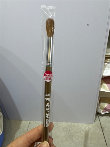 Cọ pentel đầu tròn cao cấp số 15