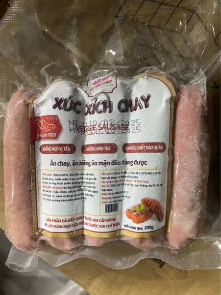 Xúc xích chay tố tâm 250g