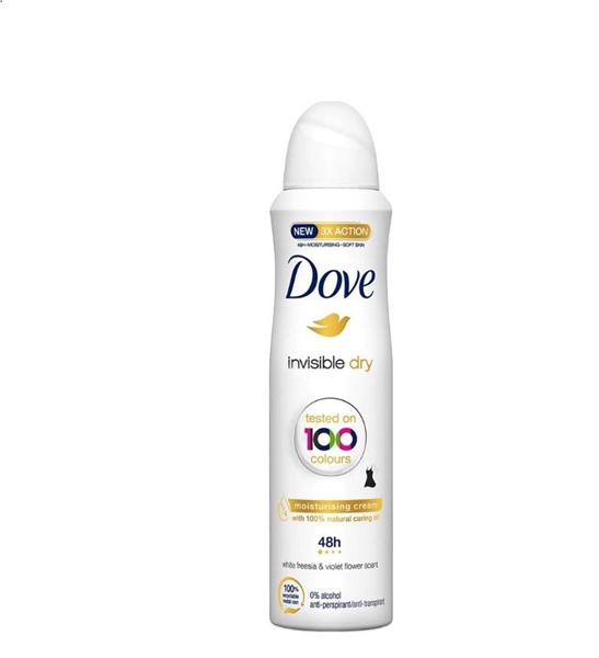 Xịt Khử Mùi DOVE Cao Cấp Chính Hãng 48h Khô Thoáng (Mỹ) 150ml