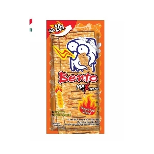 Mực Bento cam truyền thống