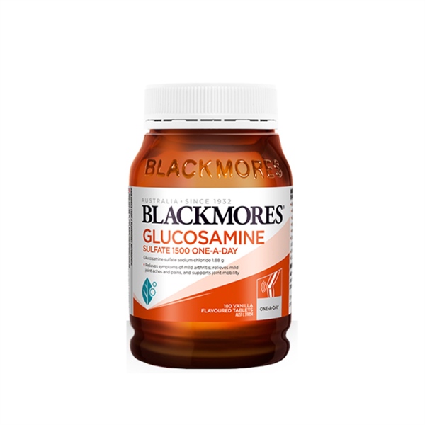 Hỗ trợ xương khớp blackmores glucosamine sulfate 1500 one a day (c/180v)