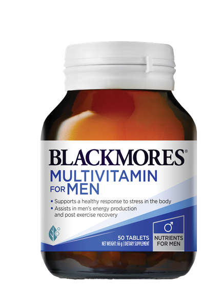 Vitamin tổng hợp và khoáng chất cho Nam Multivitamin For Men blackmores (C/50v)