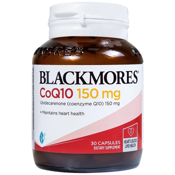 Hỗ Trợ Tim Mạch CoQ10 150mg Blackmores (C/30v)