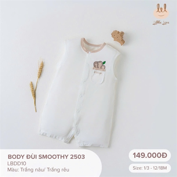 LBDD100 - 6M/12M Body đùi Smoothy 2503