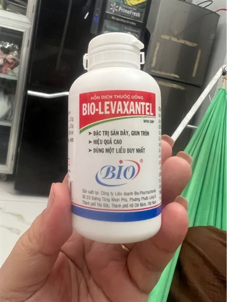 BIO-LEVAXANTEL nước sỗ lãi