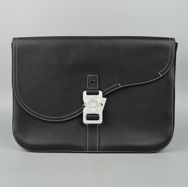 Túi Dior Saddle đen (16-BO-1202) sz32 KG+