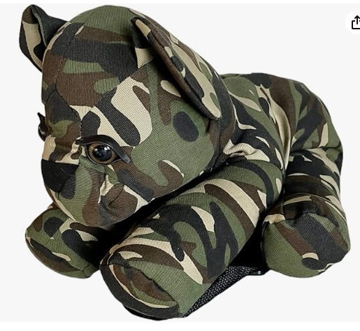 Gấu D&G màu xanh lính (A-T) KG+