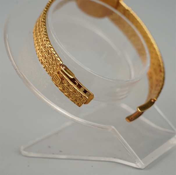 Đồng hồ Waltham mạt tròn dây vàng (93620.52) KG+