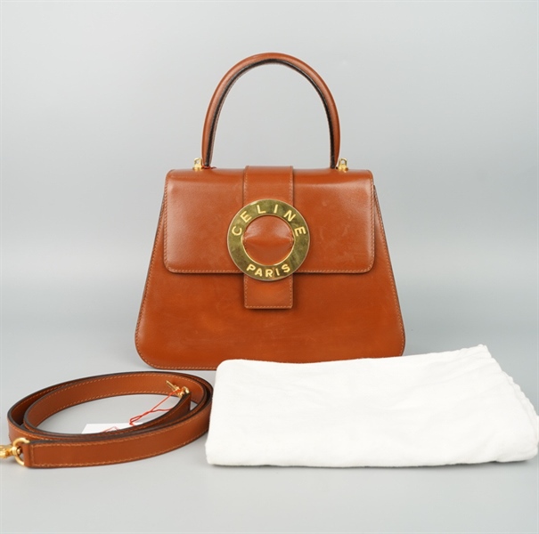 Túi Celine Handle nâu sz26 KG+