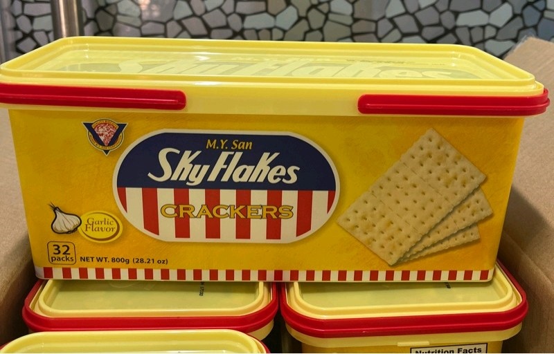 Bánh skyflakes vị tỏi