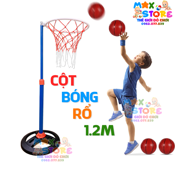 Cột ném bóng rổ cao 1.2m
