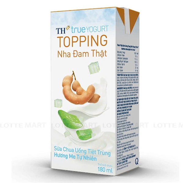 TH sữa chua uống tiệt trùng Hương Me Tự Nhiên 180 ML