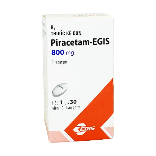 (cận date t6.2026)Piracetam 800mg egis pharma (lọ/30v)