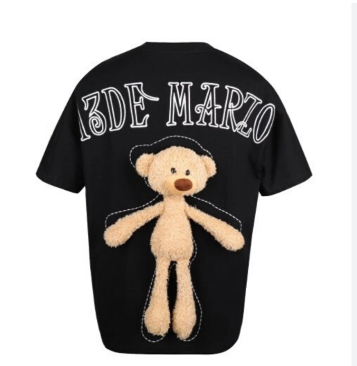 Áo thun Marzo đen KG+