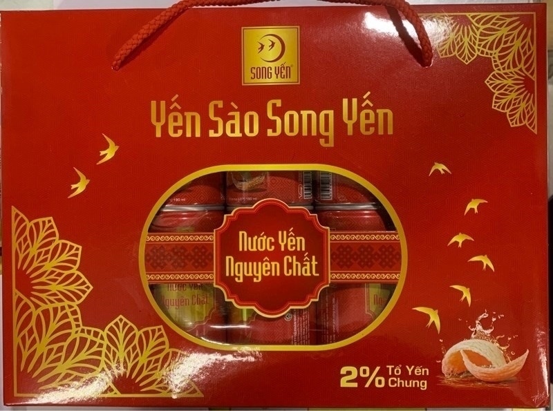 Yến sào Song Yến nguyên chất 2% hộp 6 lon x 190ml