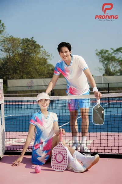 Áo donex nữ trắng phối hồng