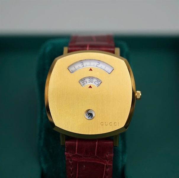 Đồng hồ GG Grip dây đỏ hồng (17917892) sz38mm KG+