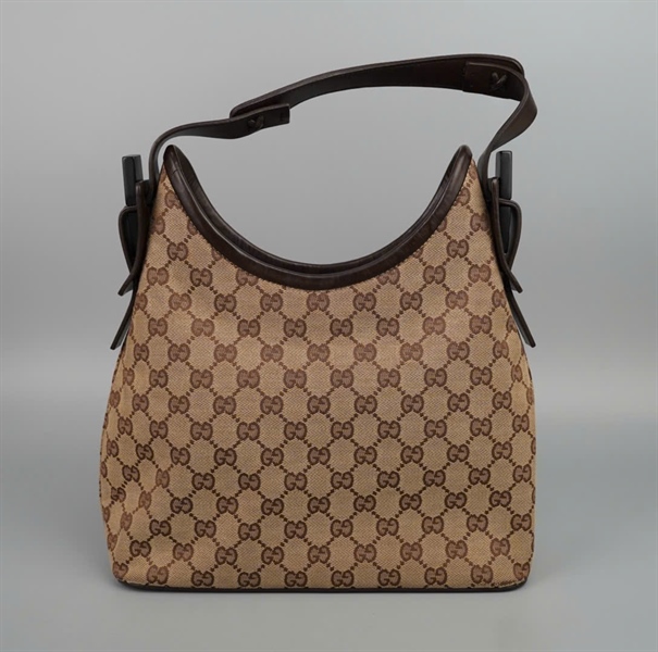 Túi GG hobo nâu sz28 KG+