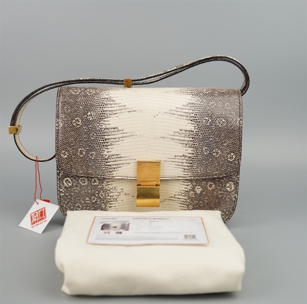 Túi Celine Classic Box Lizard (W-CE-3108) sz23 KG+