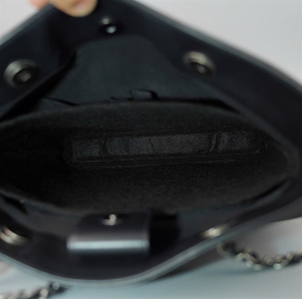 Túi Chanel tote đen có chữ kèm lót form (29891490) sz30 KG+