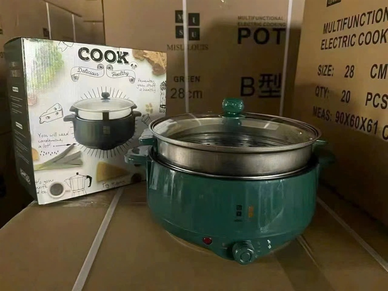 Nồi Lẩu 2 Tầng Misu Louis Size 28cm A/C Đen ( Thùng 20 )