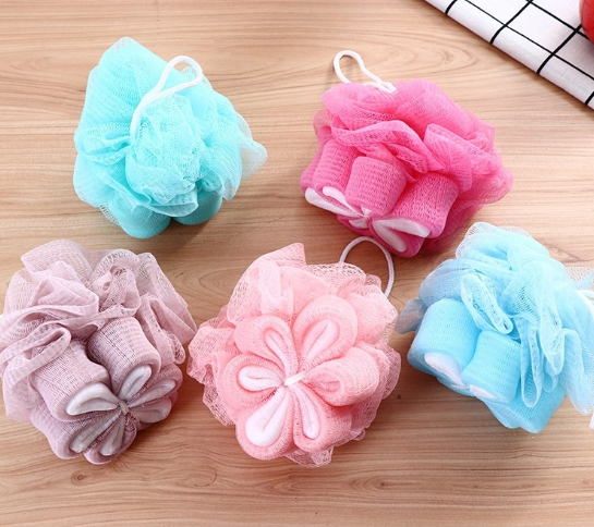 Bông Tắm Hình Hoa 6 Cánh Nhiều Màu ( Bao 500 )