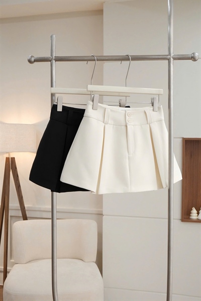 CHÂN VÁY NGẮN LITO 2 NÚT