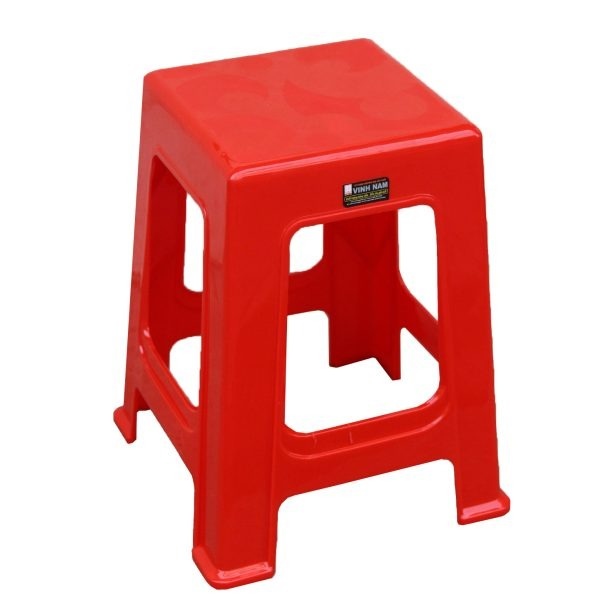 Ghế cao đại chống trượt dầy, nặng 1kg2 VInh Nam plastic