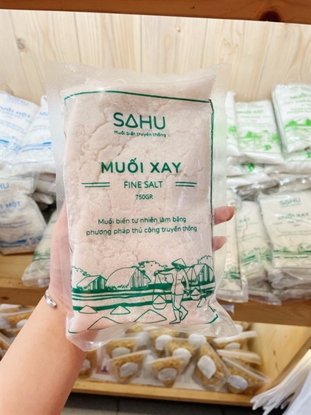 Muối xay 750g sahu 粉塩