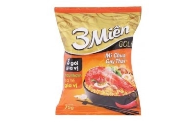 Mì Chua Cay Thái 3 Miền Reeva Gói 75G