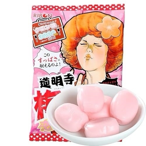 Kẹo mềm siêu chua Ribon vị mận