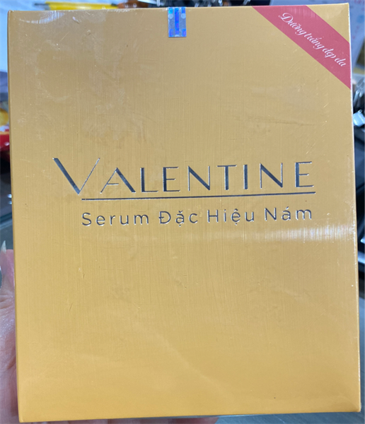Valentine Serum đặc hiệu trị nám (Hộp 2 lọ x 10ml) Sao Thái Dương (Lọ)