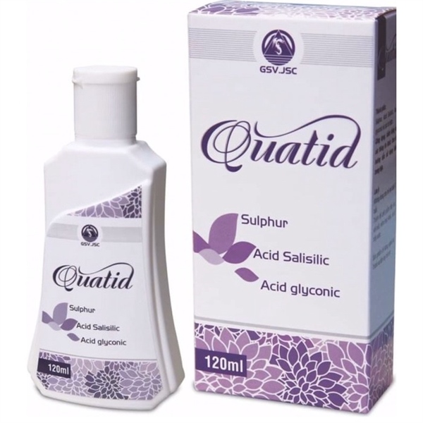 Quatid-Sữa Rửa Mặt Ngừa Mụn - Giảm Nhờn 120ml