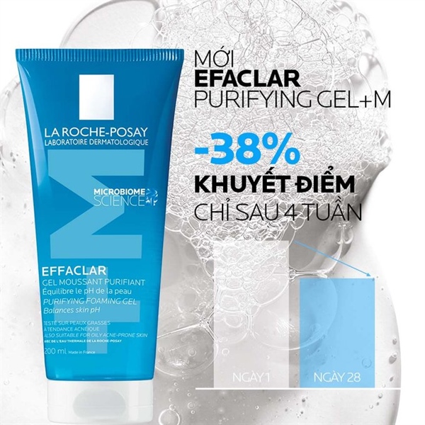 SRM Dành Cho Da Mụn Effaclar 200ml