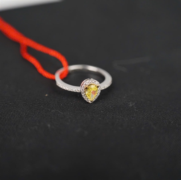 Nhẫn Tara kim cương giọt nước (ADLAB-002-851380) KG+