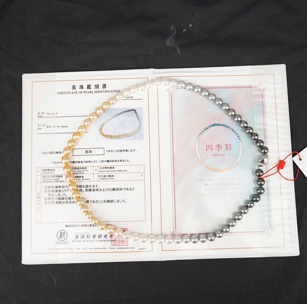 Dây chuyền Tara ngọc trai Akoya (AA-9392) KG+